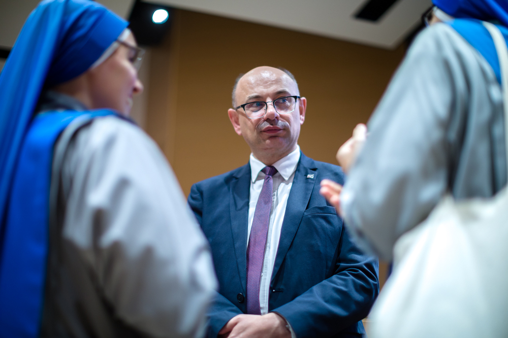 Jan Paweł II i komunistyczne służby specjalne – delegacja IPN w Rzymie – 18 października 2023. Fot. Sławek Kasper (IPN)