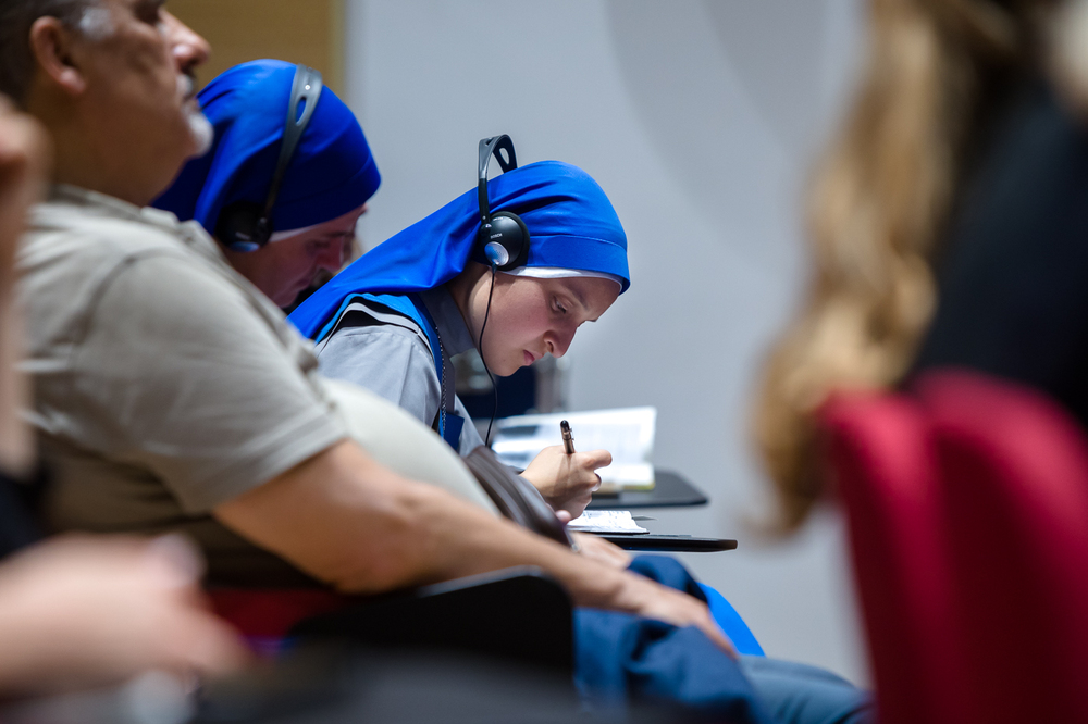 Sesja naukowa „Jan Paweł II i komunistyczne służby specjalne”, zorganizowana przez IPN, Fundację Jana Pawła II oraz Uniwersytet Gregoriański – Rzym, 18 października 2023 r. Fot. Sławek Kasper (IPN)