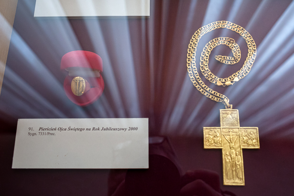 W Ośrodku Dokumentacji i Studium Pontyfikatu Jana Pawła II – Rzym, 19 października 2023 r. Fot. Sławek Kasper (IPN)