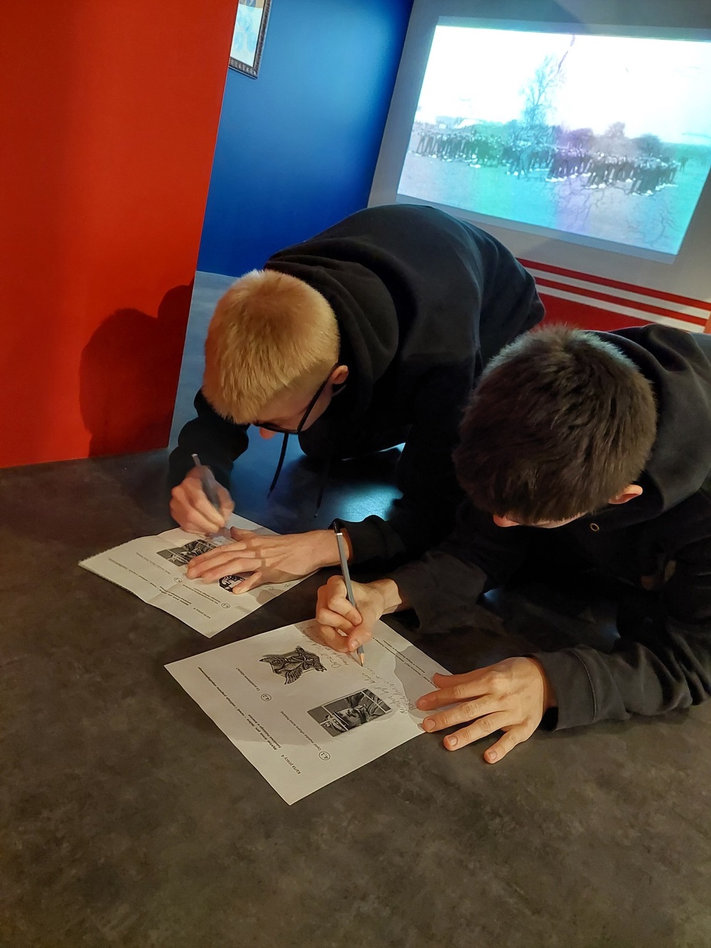 Lekcje archiwalne w Muzeum II Wojny Światowej w Gdańsku. Fot. Archiwum IPN