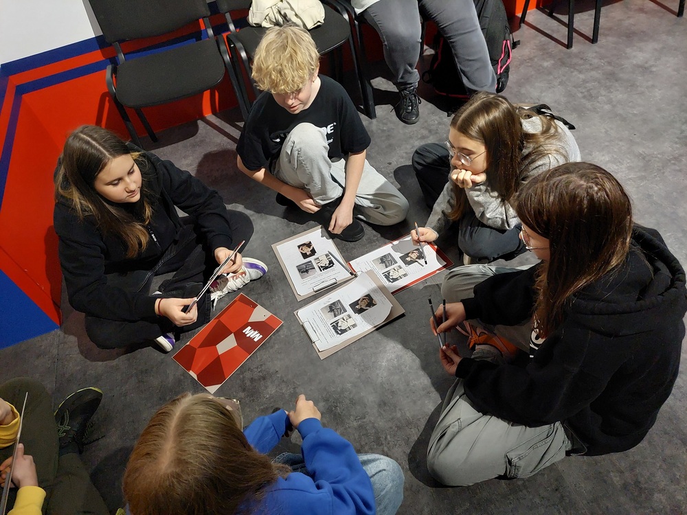 Lekcje archiwalne w Muzeum II Wojny Światowej w Gdańsku. Fot. Archiwum IPN