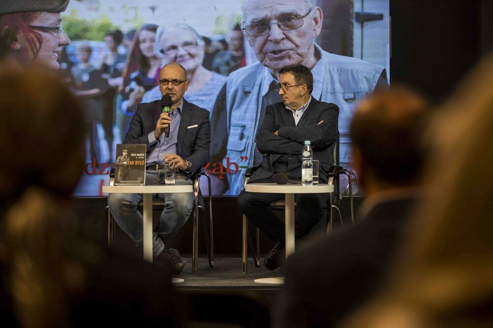 Spotkanie „Żołnierz i patriota. Wspomnienie o Józefie Bandzo ps. Jastrząb” – Warszawa, 23 października 2023. Fot. Katarzyna Adamów (IPN)