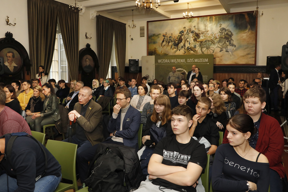 Inauguracja VII mazowieckiej edycji projektu „Łączka i inne miejsca poszukiwań” – 25 października 2023. Fot. Piotr Życieński (IPN)