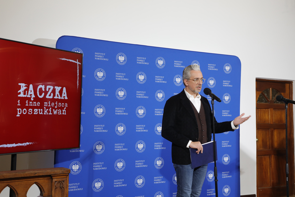 Inauguracja VII mazowieckiej edycji projektu „Łączka i inne miejsca poszukiwań” – 25 października 2023. Fot. Piotr Życieński (IPN)