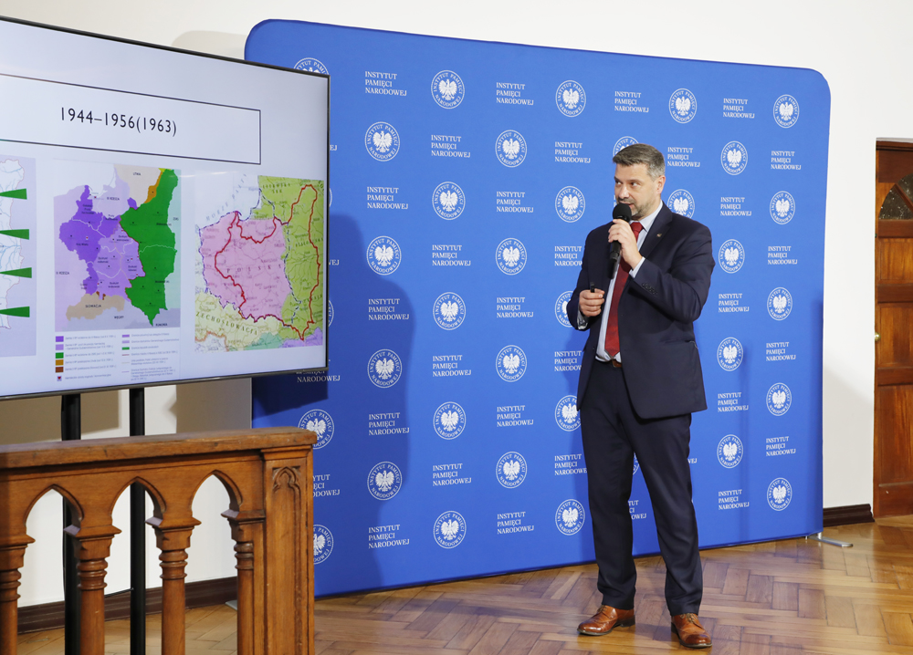 Inauguracja VII mazowieckiej edycji projektu „Łączka i inne miejsca poszukiwań” – 25 października 2023. Fot. Piotr Życieński (IPN)