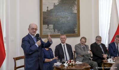 Piąta debata belwederska historyków – Warszawa, 20 października 2017. Fot. Marcin Jurkiewicz (IPN)