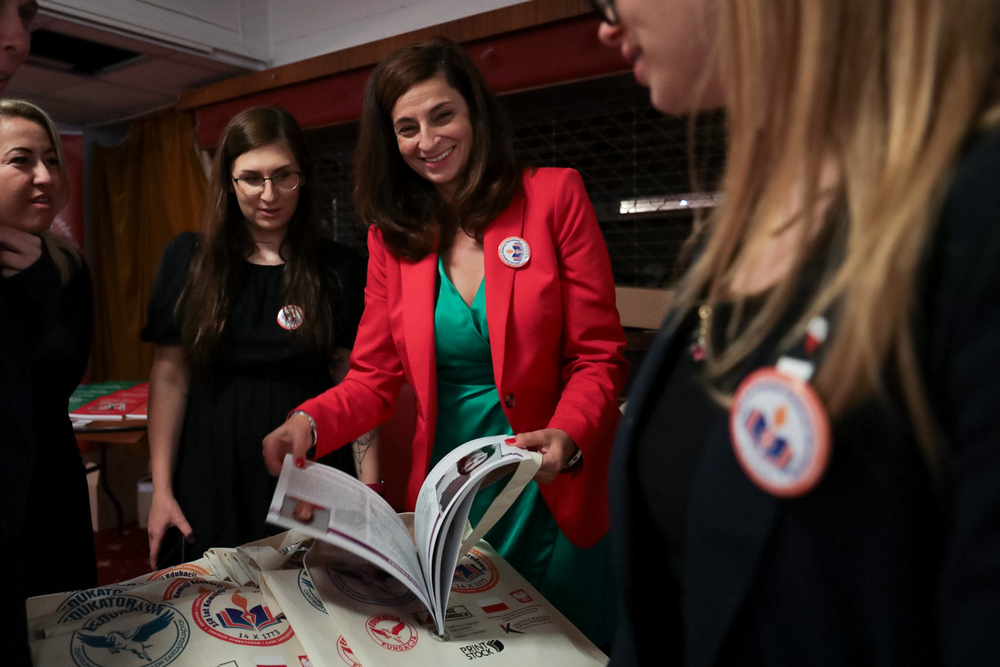 Dzień Edukacji Narodowej w Polskim Ośrodku Społeczno-Kulturalnym w Londynie – 29 października 2023. Fot. Mikołaj Bujak (IPN)