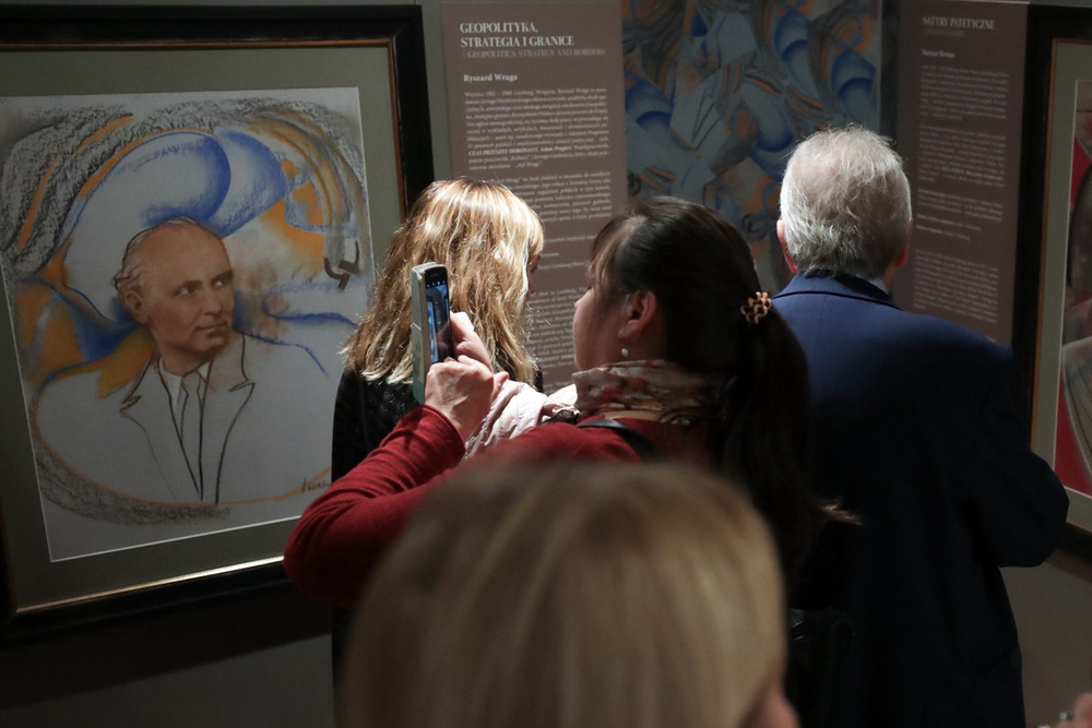 Otwarcie wystawy ,,Londyn Żywy” – Londyn, 29 października 2023. Fot. Mikołaj Bujak (IPN)