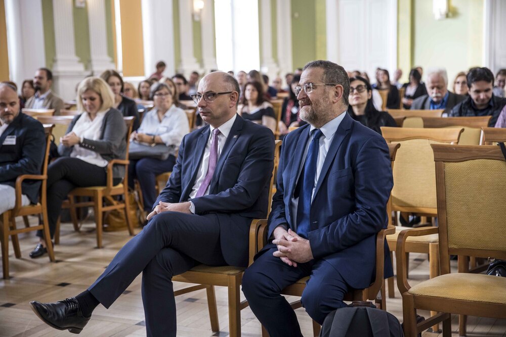 Konferencja naukowa „Zwizualizować przeszłość. Od celuloidu do rozszerzonej rzeczywistości” – Warszawa, 27 października 2023. Fot. Katarzyna Adamów (IPN)