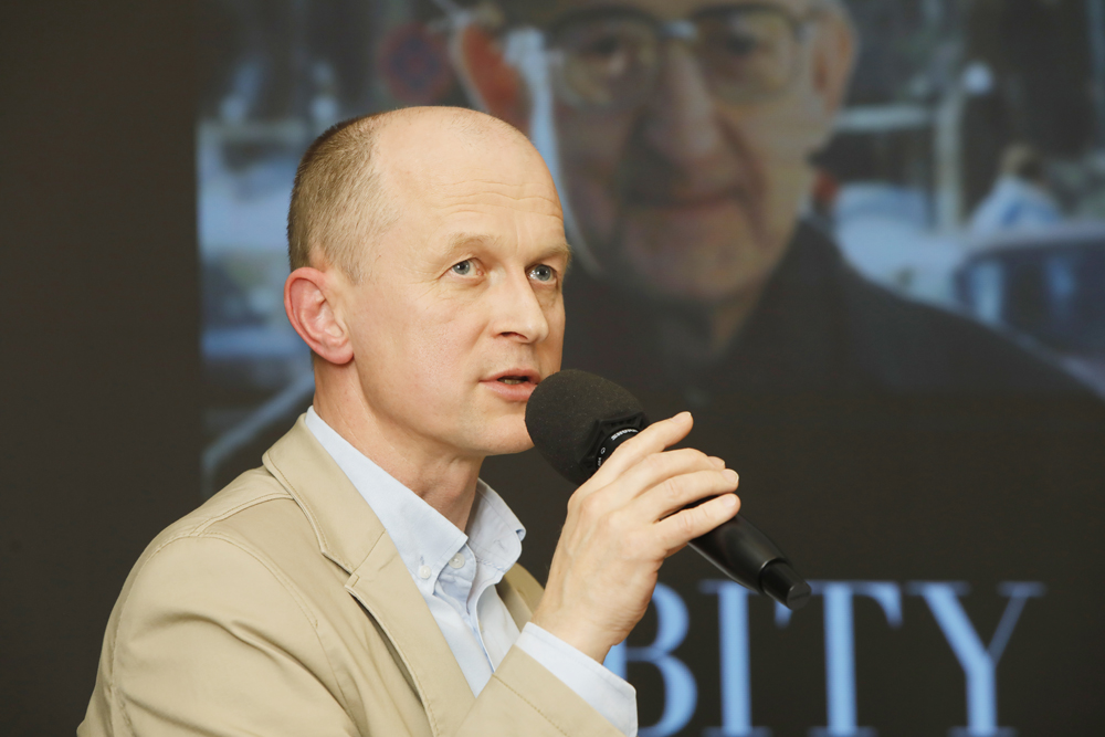 Spotkanie „Franciszek Blachnicki – zabity za prawdę” z cyklu „Tajemnice bezpieki” – Warszawa, 30 października 2023. Fot. Piotr Życieński (IPN)