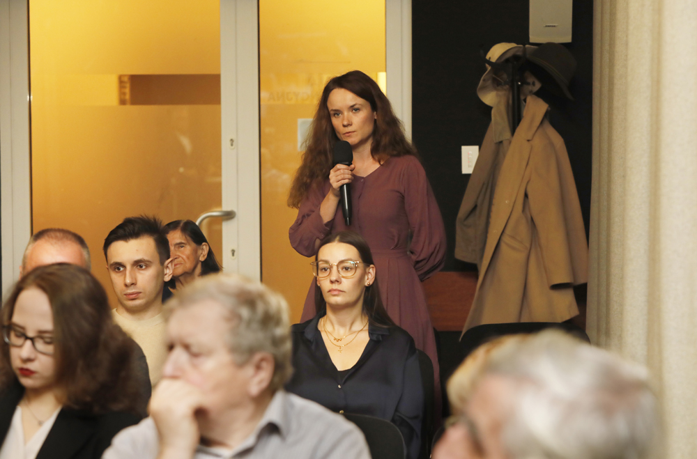 Spotkanie „Franciszek Blachnicki – zabity za prawdę” z cyklu „Tajemnice bezpieki” – Warszawa, 30 października 2023. Fot. Piotr Życieński (IPN)