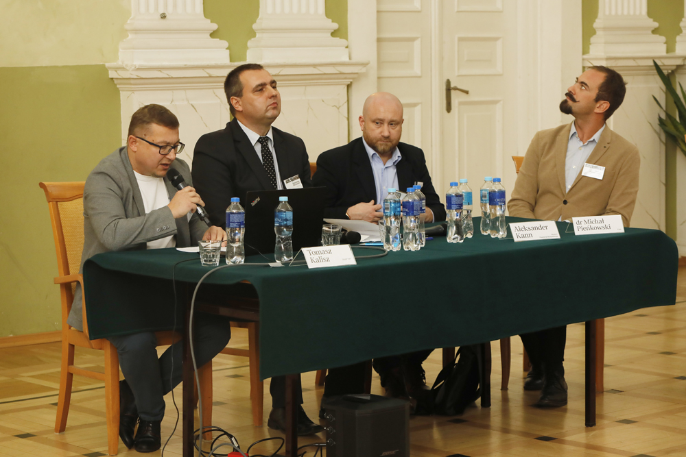 Konferencja naukowa „Zwizualizować przeszłość. Od celuloidu do rozszerzonej rzeczywistości” – Warszawa, 27 października 2023. Fot. Piotr Życieński (IPN)