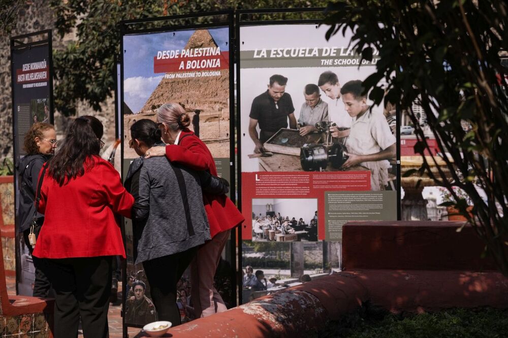 Wystawa „Szlaki Nadziei. Odyseja Wolności” w Meksyku – 3 listopada 2023. Fot. Mikołaj Bujak (IPN)