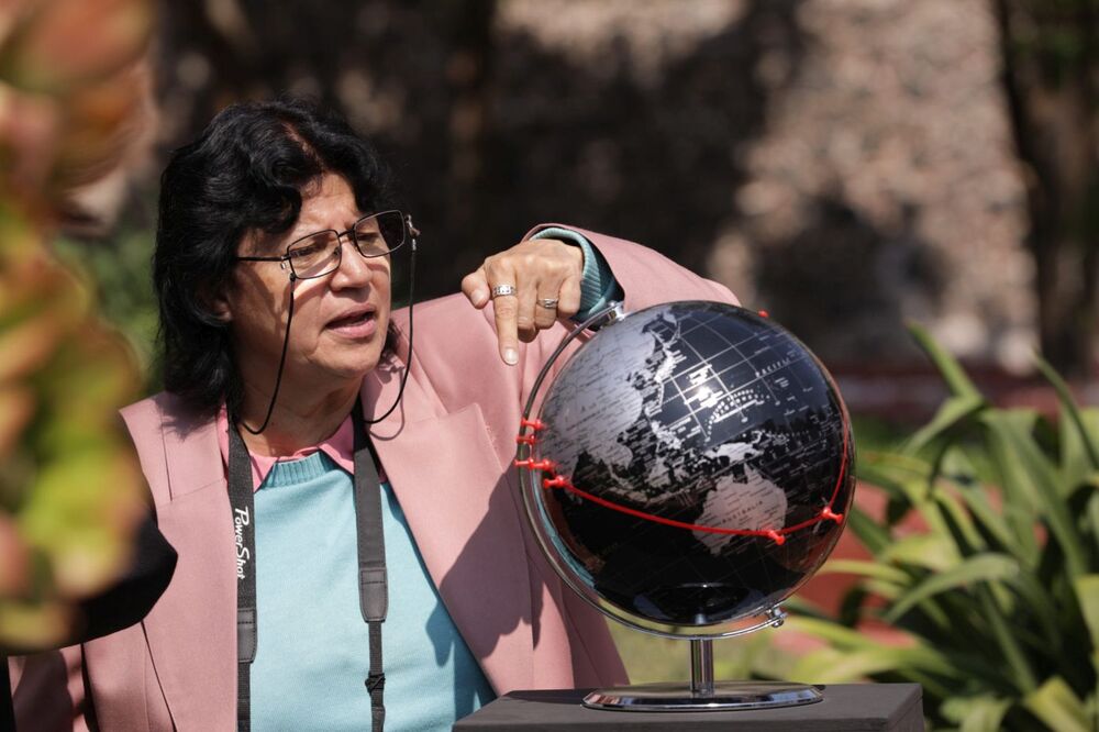 Wystawa „Szlaki Nadziei. Odyseja Wolności” w Meksyku – 3 listopada 2023. Fot. Mikołaj Bujak (IPN)