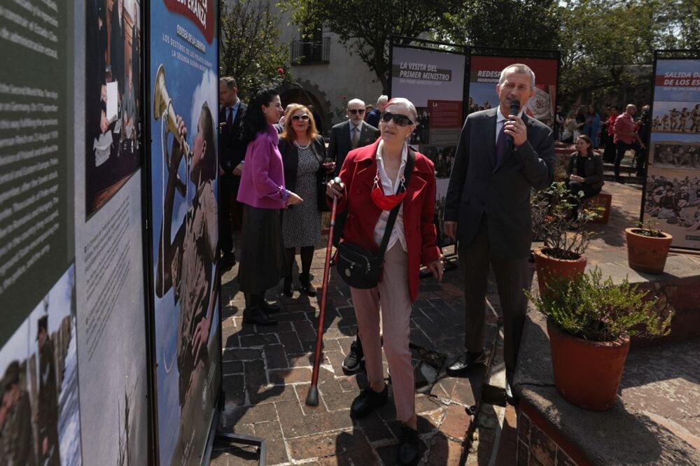 Wystawa „Szlaki Nadziei. Odyseja Wolności” w Meksyku – 3 listopada 2023. Fot. Mikołaj Bujak (IPN)