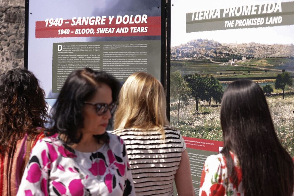 Wystawa „Szlaki Nadziei. Odyseja Wolności” w Meksyku – 3 listopada 2023. Fot. Mikołaj Bujak (IPN)