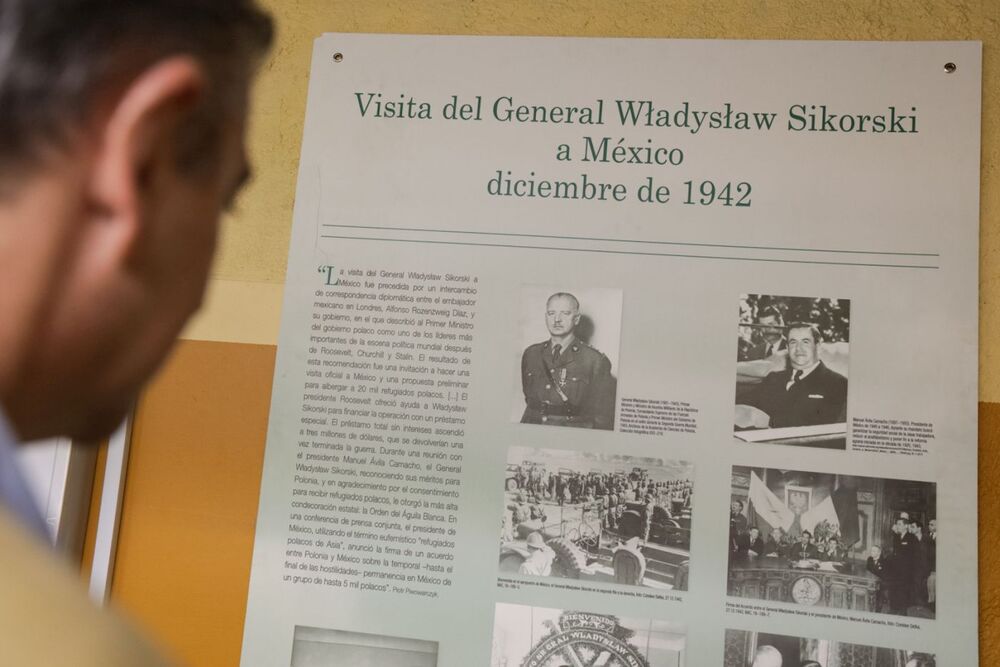 Obchody 80. rocznicy przybycia Polaków do Meksyku – Santa Rosa (Meksyk), 4 listopada 2023. Fot. Mikołaj Bujak (IPN)