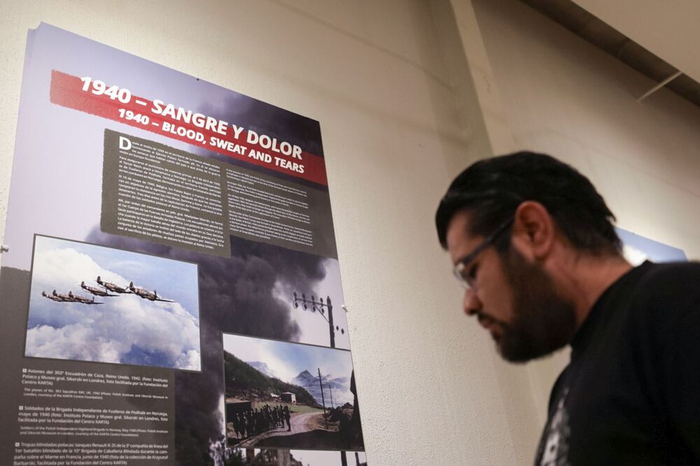 Otwarcie wystawy IPN „Szlaki Nadziei. Odyseja Wolności” w Muzeum León w Meksyku – 4 listopada 2023. Fot. Mikołaj Bujak (IPN)