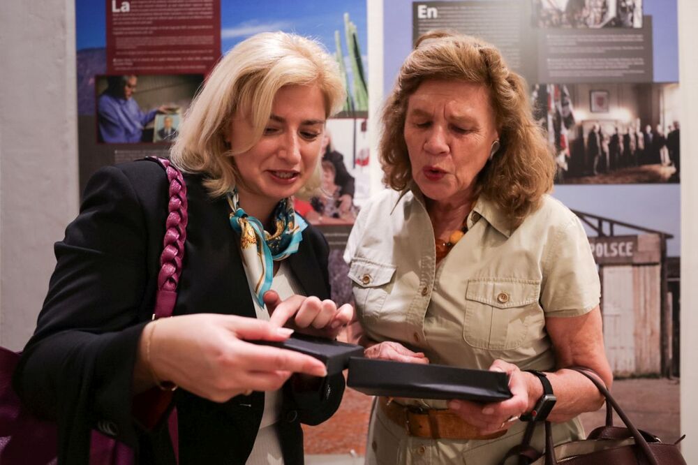 Otwarcie wystawy IPN „Szlaki Nadziei. Odyseja Wolności” w Muzeum León w Meksyku – 4 listopada 2023. Fot. Mikołaj Bujak (IPN)