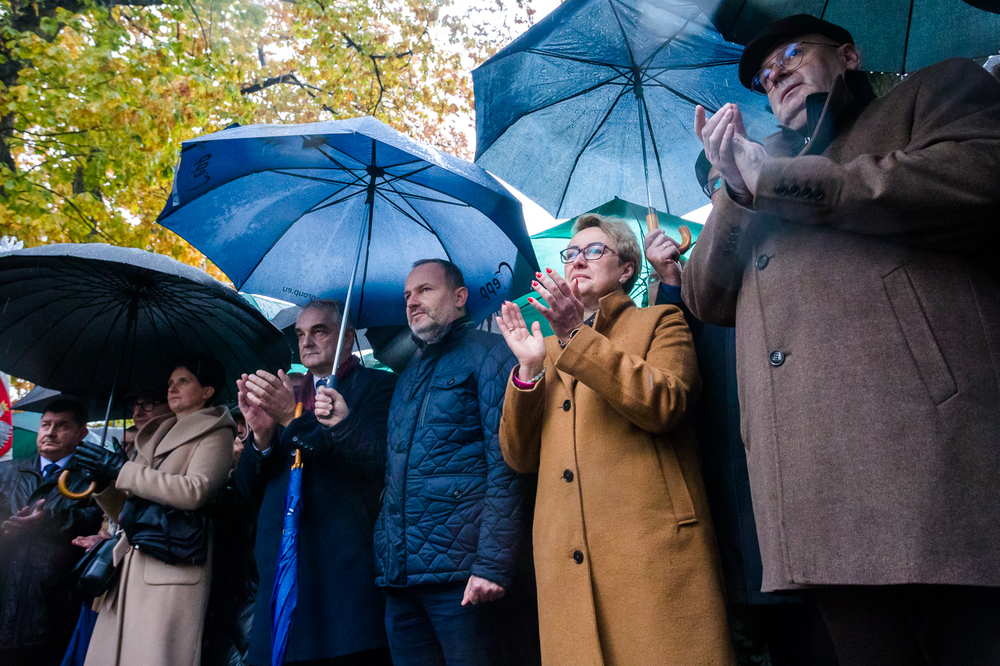 Zaduszki Witosowe w Wierzchosławicach – 5 listopada 2023. Fot. Sławek Kasper (IPN)