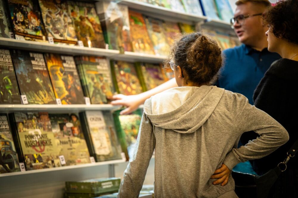 Targi Książki w Katowicach – 3–5 listopada 2023. Fot. Krzysztof Łojko (IPN)