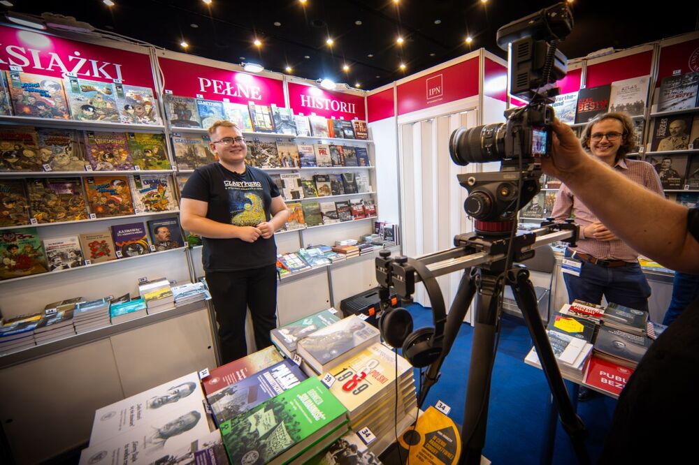 Targi Książki w Katowicach – 3–5 listopada 2023. Fot. Krzysztof Łojko (IPN)