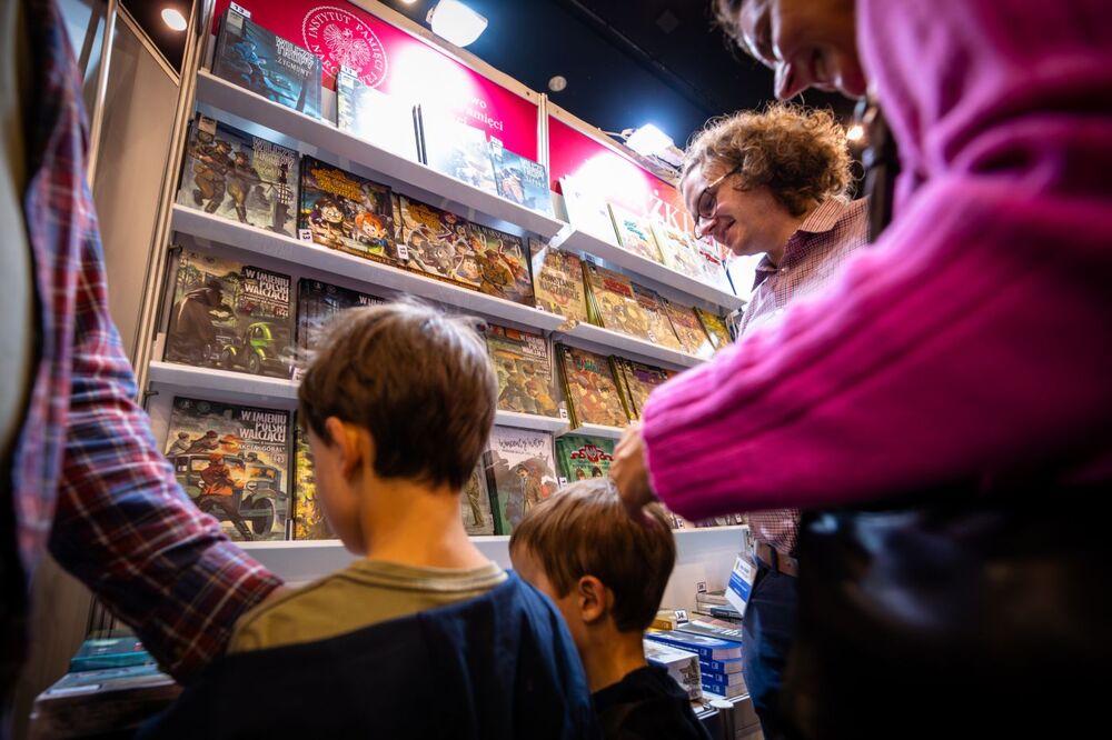 Targi Książki w Katowicach – 3–5 listopada 2023. Fot. Krzysztof Łojko (IPN)