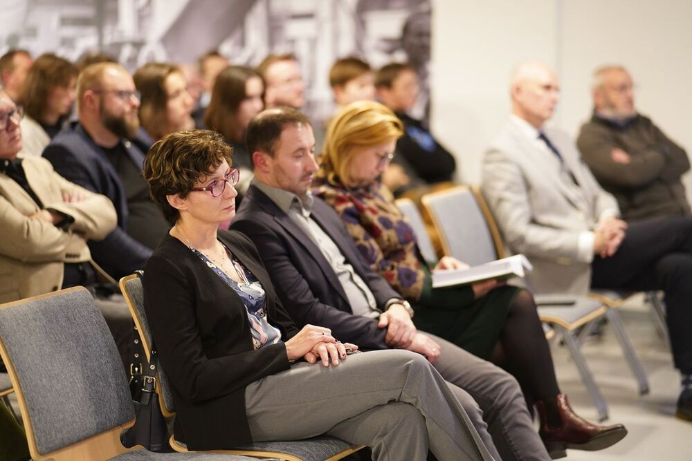 Promocja czwartego tomu „Leksykonu bezpieki. Kadra kierownicza aparatu bezpieczeństwa 1944–1956” – Poznań, 7 listopada 2023. Fot. Bartosz Kochański (IPN)