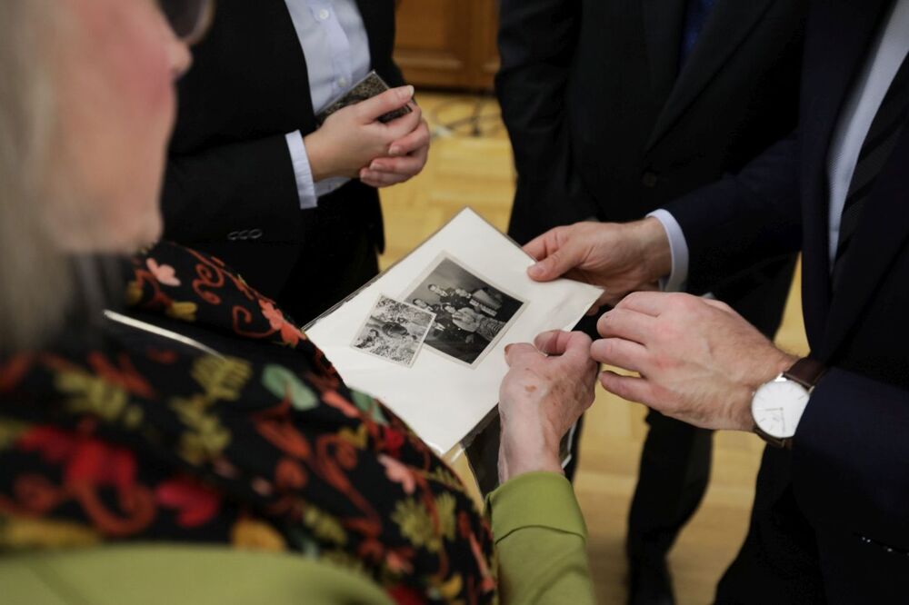 Wystawa IPN „Szlaki Nadziei. Odyseja Wolności” w Nowym Jorku – 8 listopada 2023. Fot. Mikołaj Bujak (IPN)