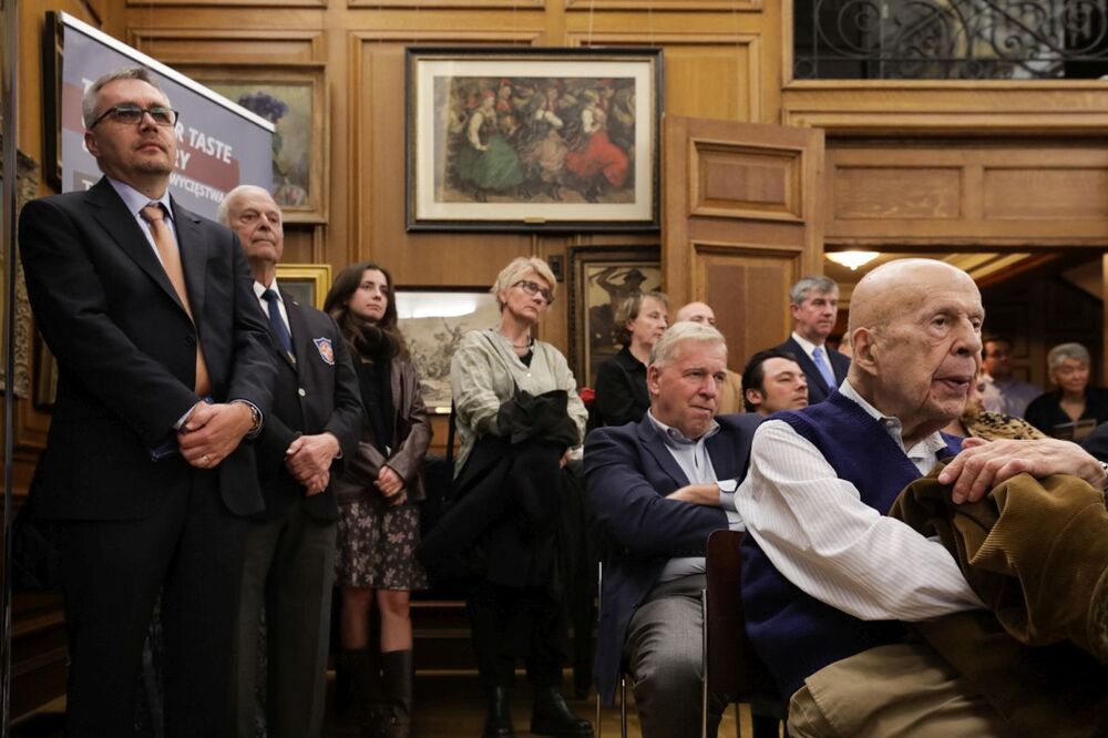 Wystawa IPN „Szlaki Nadziei. Odyseja Wolności” w Nowym Jorku – 8 listopada 2023. Fot. Mikołaj Bujak (IPN)