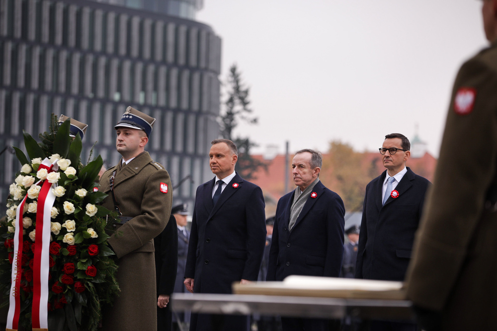 Centralne obchody Narodowego Święta Niepodległości – Warszawa, 11 listopada 2023. Fot. Mikołaj Bujak (IPN)