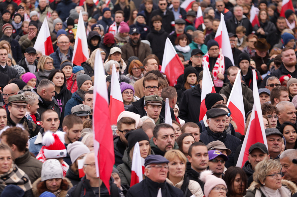 Centralne obchody Narodowego Święta Niepodległości – Warszawa, 11 listopada 2023. Fot. Mikołaj Bujak (IPN)