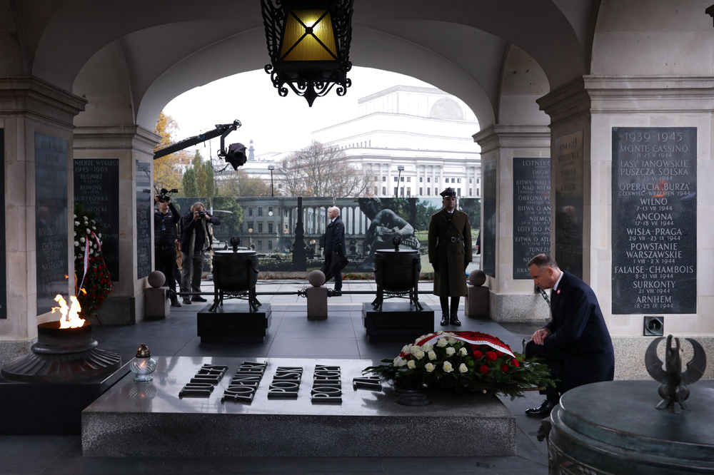 Centralne obchody Narodowego Święta Niepodległości – Warszawa, 11 listopada 2023. Fot. Mikołaj Bujak (IPN)