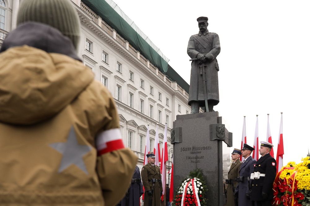 Centralne obchody Narodowego Święta Niepodległości – Warszawa, 11 listopada 2023. Fot. Mikołaj Bujak (IPN)
