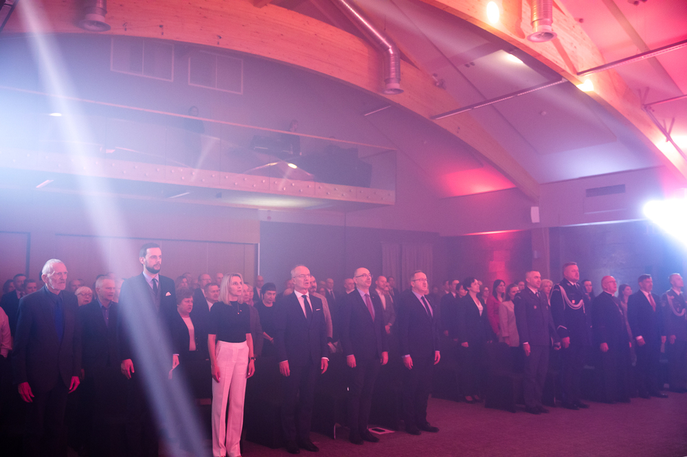 Uroczystość wręczenia Krzyży Wolności i Solidarności działaczom opozycji demokratycznej z lat 1976–1989. Fot. Sławek Kasper (IPN)