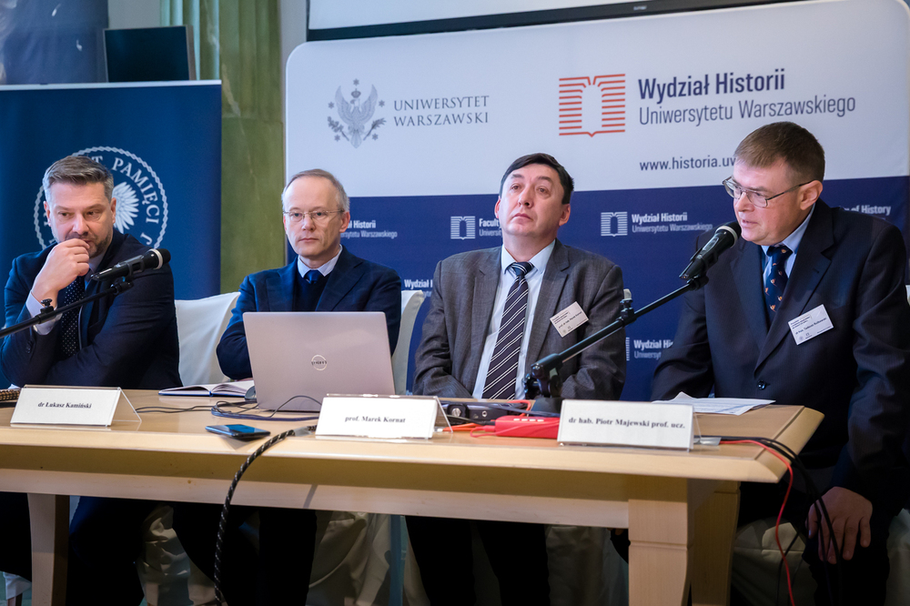 Międzynarodowa konferencja naukowa „Przyszłość i problemy edycji źródeł do historii XX wieku” – Warszawa 16 listopada 2023. Fot. Sławek Kasper (IPN)