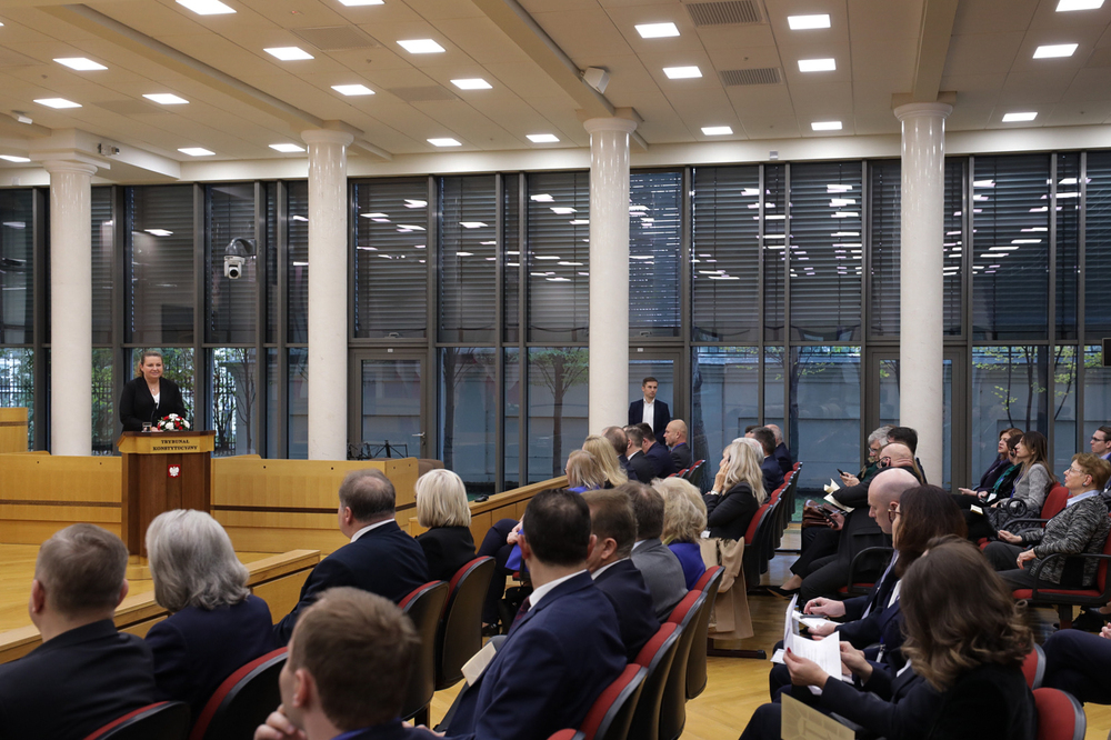 Konferencja „Prawa człowieka – perspektywa europejska” w Trybunale Konstytucyjnym. Warszawa, 15–18 listopada 2-23. Fot. Mikołaj Bujak (IPN)