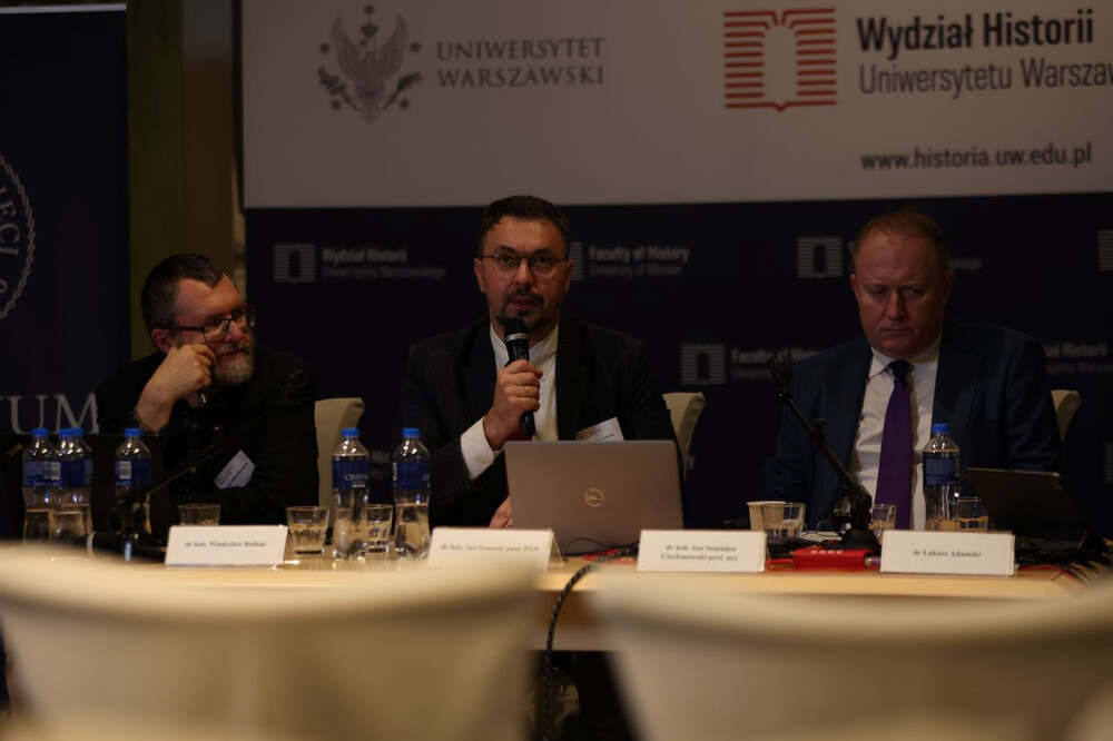 Międzynarodowa konferencja naukowa „Przyszłość i problemy edycji źródeł do historii XX wieku” – Warszawa, 17 listopada 2023. Fot. Katarzyna Adamów (IPN)