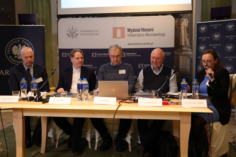 Międzynarodowa konferencja naukowa „Przyszłość i problemy edycji źródeł do historii XX wieku” – Warszawa, 17 listopada 2023. Fot. Katarzyna Adamów (IPN)