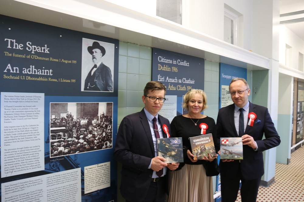 Inauguracja działalności „Przystanku Historia” w Irlandii – Dublin, 18–19 listopada 2023. Fot. Artur Chomicz (IPN)