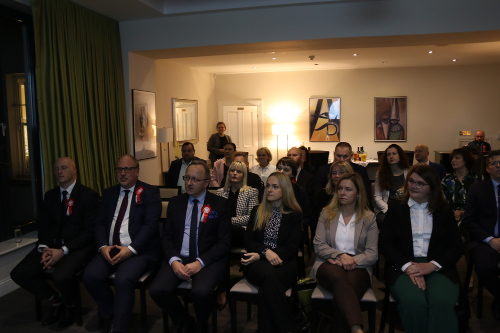 Inauguracja działalności „Przystanku Historia” w Irlandii – Dublin, 18–19 listopada 2023. Fot. Artur Chomicz (IPN)