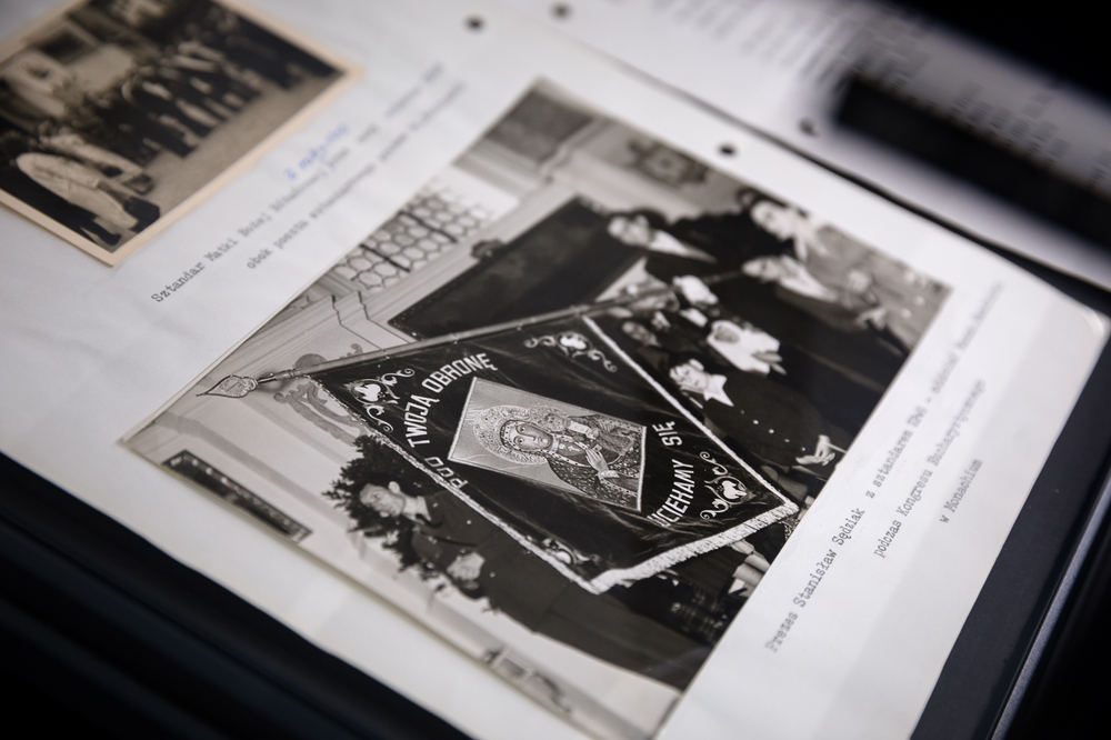 Archiwum Związku Polaków w Niemczech trafiło do Instytutu Pamięci Narodowej – konferencja. Warszawa, 20 listopada 2023. Fot. Sławek Kasper (IPN)