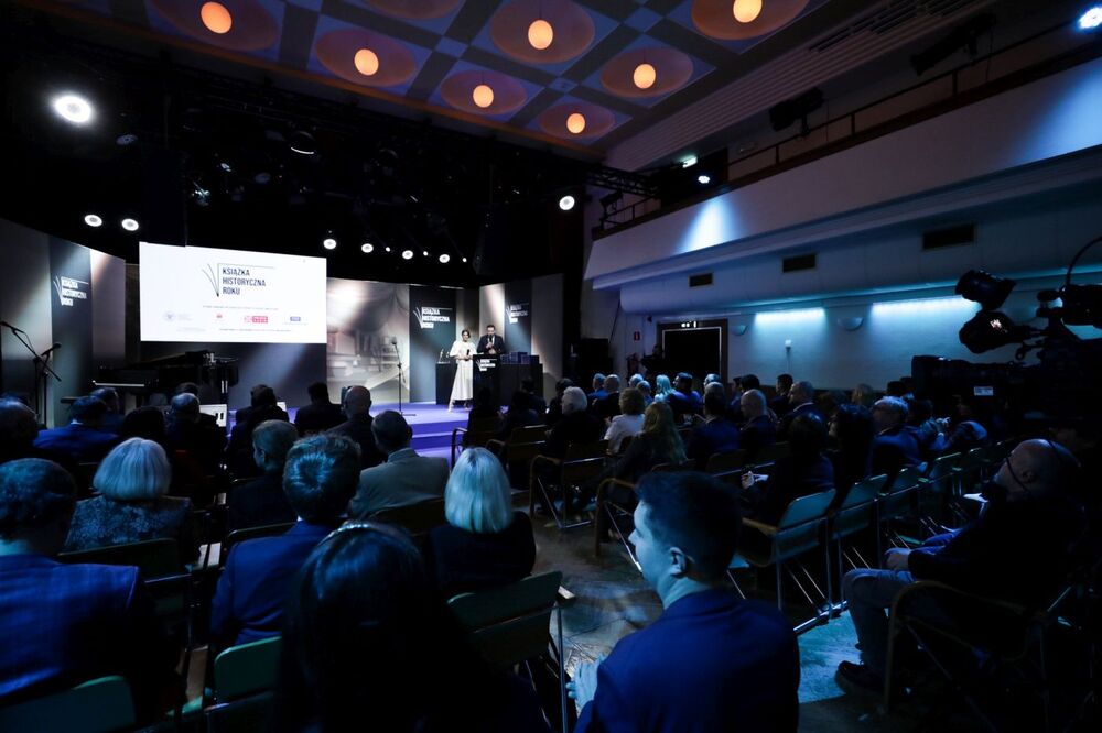 Gala wręczenia nagród w 14. konkursie „Książka Historyczna Roku” – Warszawa, 27 listopada 2023. Fot. Mikołaj Bujak (IPN)