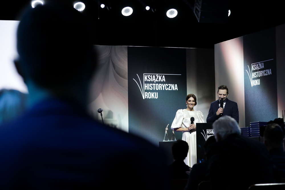 Gala wręczenia nagród w 14. konkursie „Książka Historyczna Roku” – Warszawa, 27 listopada 2023. Fot. Mikołaj Bujak (IPN)