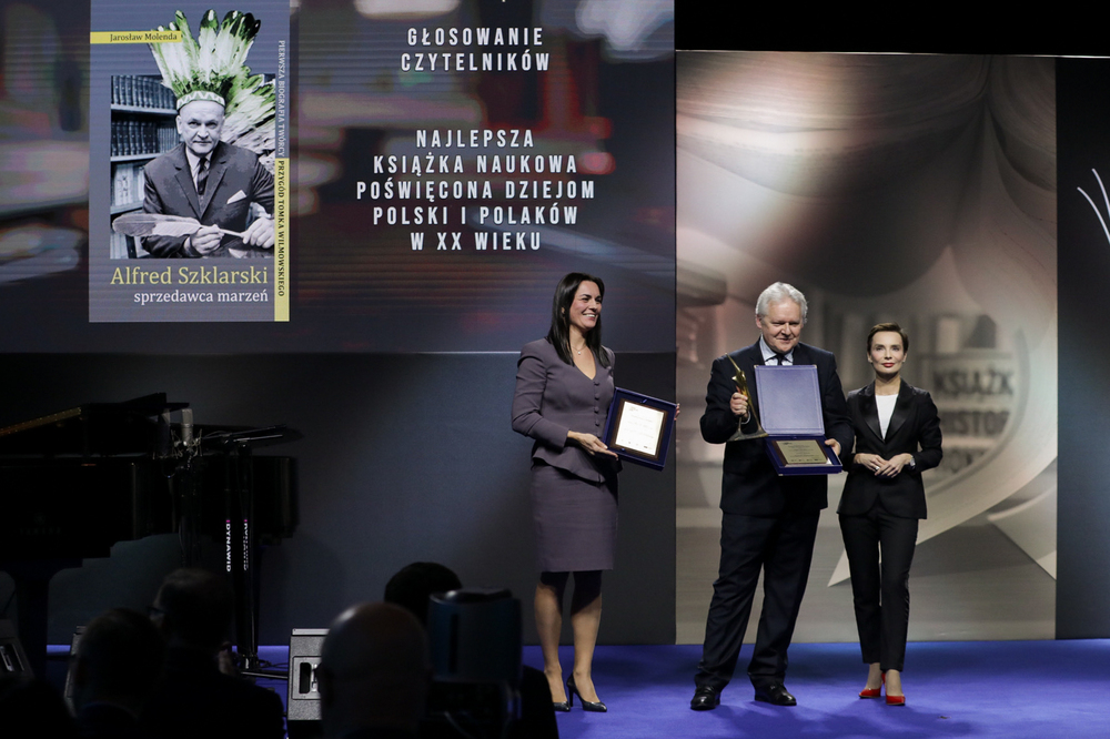 Gala wręczenia nagród w 14. konkursie „Książka Historyczna Roku” – Warszawa, 27 listopada 2023. Fot. Mikołaj Bujak (IPN)