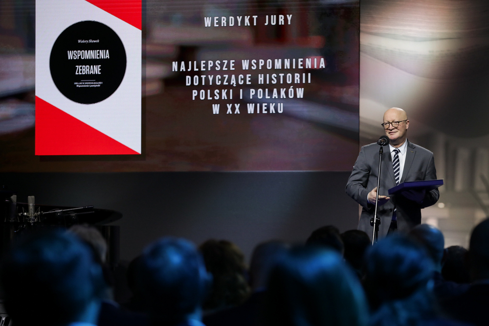 Gala wręczenia nagród w 14. konkursie „Książka Historyczna Roku” – Warszawa, 27 listopada 2023. Fot. Mikołaj Bujak (IPN)
