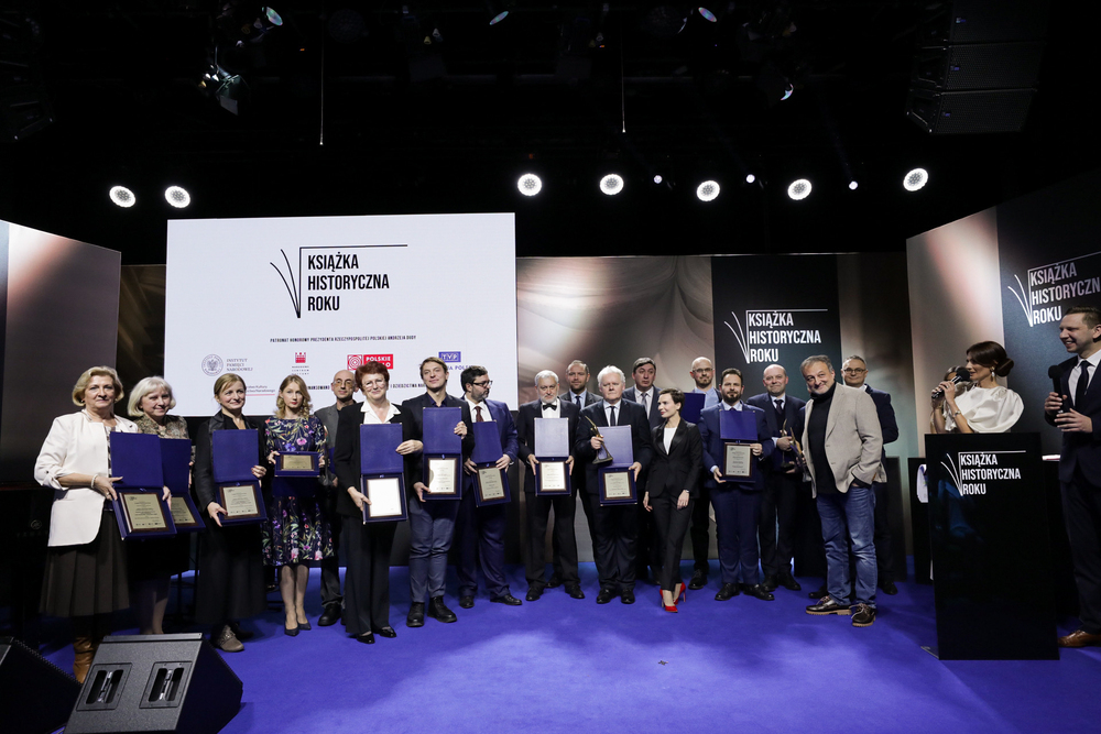 Gala wręczenia nagród w 14. konkursie „Książka Historyczna Roku” – Warszawa, 27 listopada 2023. Fot. Mikołaj Bujak (IPN)