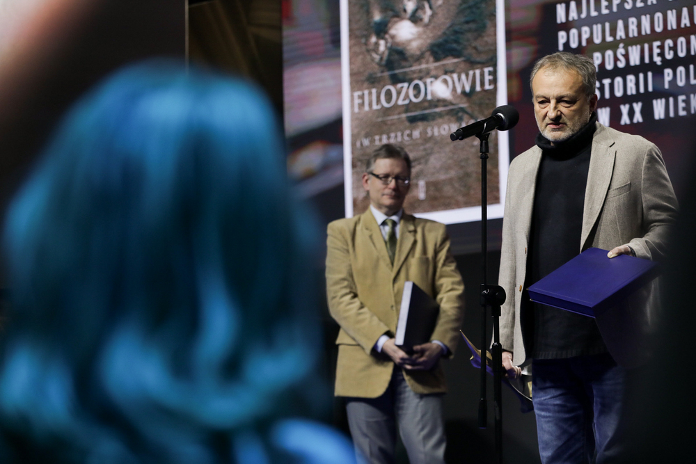 Gala wręczenia nagród w 14. konkursie „Książka Historyczna Roku” – Warszawa, 27 listopada 2023. Fot. Mikołaj Bujak (IPN)