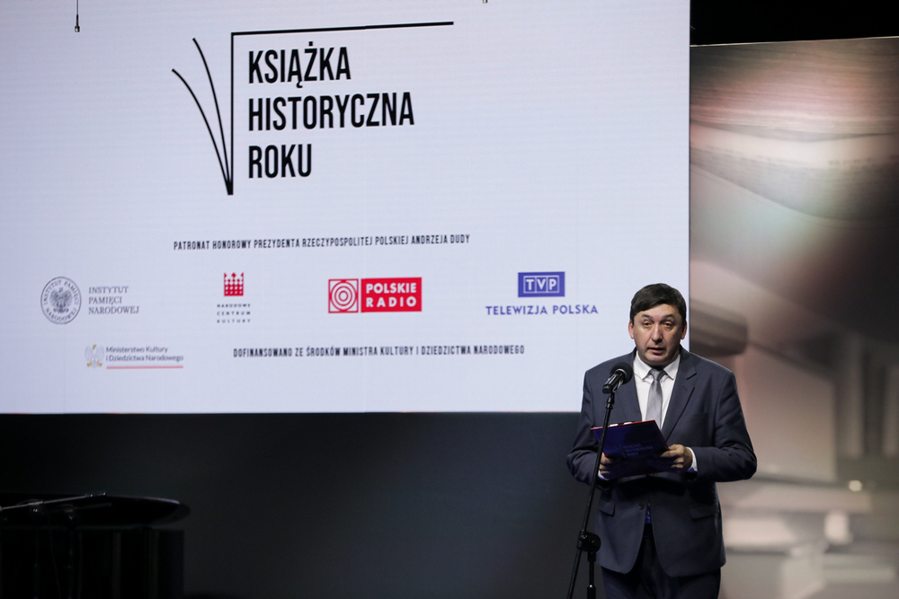 Gala wręczenia nagród w 14. konkursie „Książka Historyczna Roku” – Warszawa, 27 listopada 2023. Fot. Mikołaj Bujak (IPN)