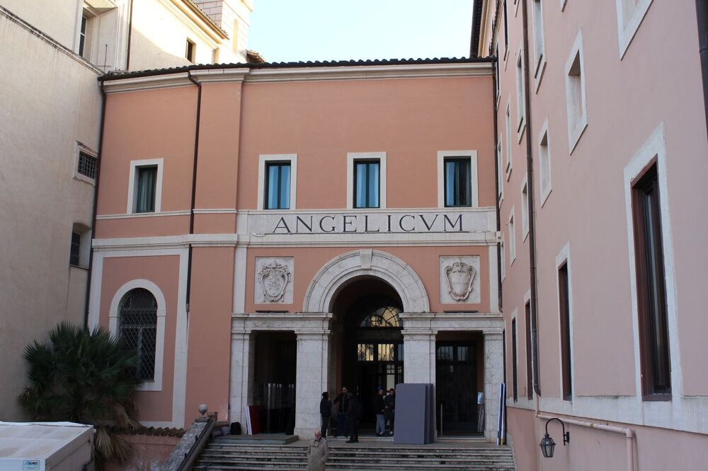 Konferencja poświęcona Błogosławionej Rodzinie Ulmów na Papieskim Uniwersytecie Świętego Tomasza z Akwinu (Angelicum) – 28 listopada 2023. Fot. Sławomir Bardski (IPN)